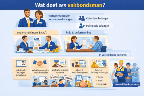 Wat doet een vakbondsman